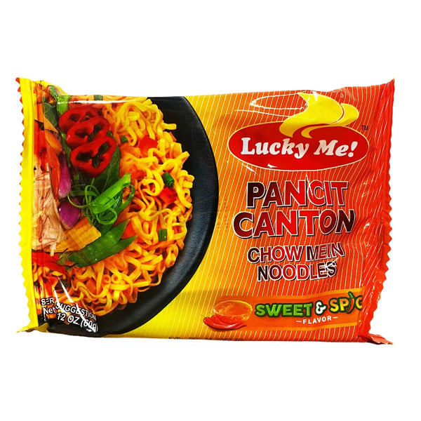 Lucky Me Pancit Canton Noodles Instant Sweet & Spicy 60 g