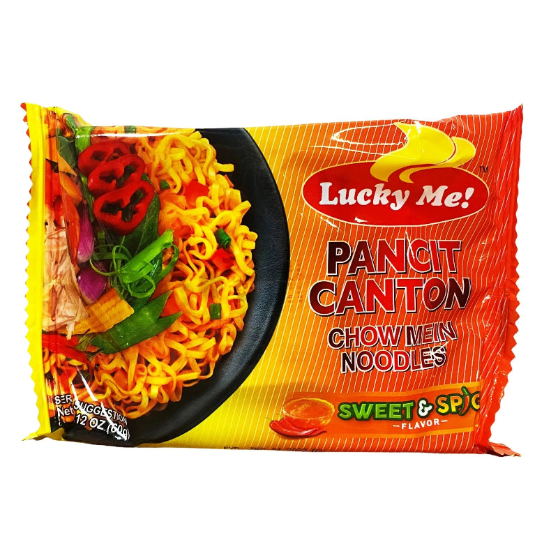 Lucky Me Pancit Canton Noodles Instant Sweet & Spicy 60 g