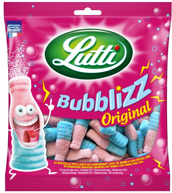 Lutti Bubblizz Bubblegum 250g