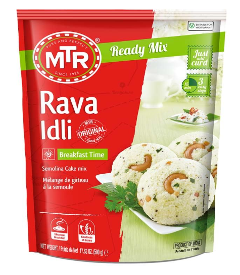 MTR Instant Mix Rava Idli 17.64 oz