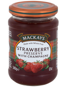 Mackays Strawberry Preserve with Champagne 12 oz