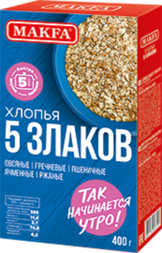 Makfa Flakes 5 Grains 400g