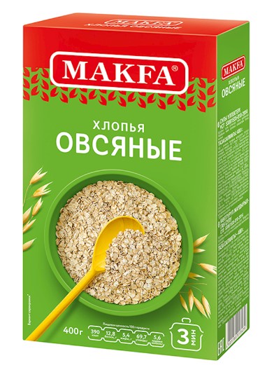 Makfa Oats Flakes 400g