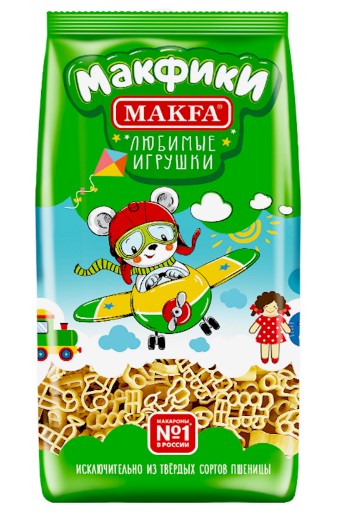 Makfa Pasta Makfiki Favorite Toys 250g