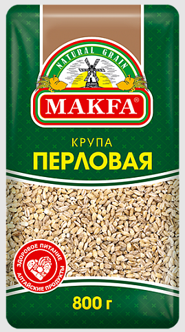 Makfa Pearl Barley 800 g