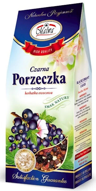 Malwa Dried Blackcurrant Fruit Tea 80g