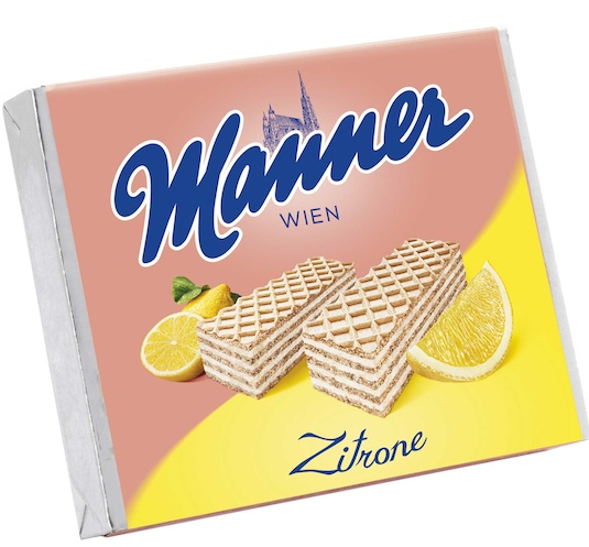 Manner Lemon Cream Wafers 75 g