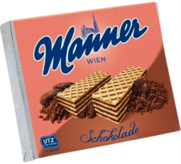 Manner Neapolitaner Schokolade Wafers 75 g
