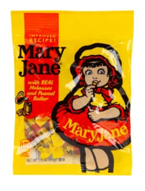 Mary Jane Taffy Candy 3 oz