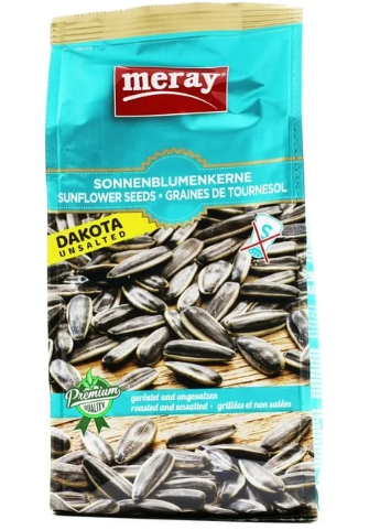 Meray Dakota Unsalted Sunflower Seeds 8.81 oz