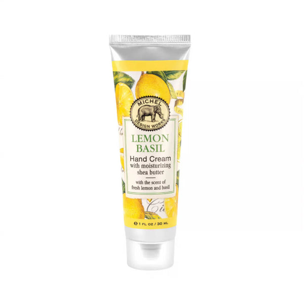 Michel Design Works Lemon Basil Hand Cream 1 oz