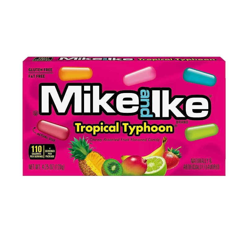 Mike and Ike Candy Tropical Typhoon 4.25 oz