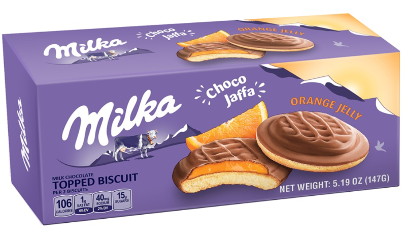 Milka Choco Jaffa Orange Jelly 147 g