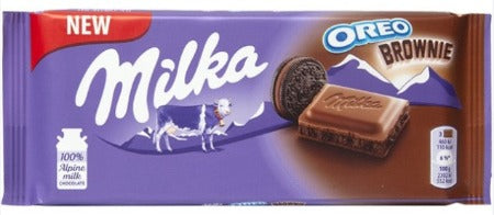 Milka Oreo Brownie Chocolate Bar 100 g