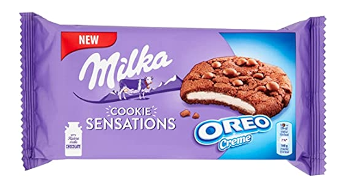 Milka Sensations With Oreo Creme Cookie 156g