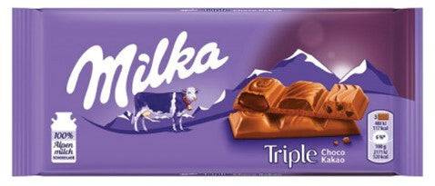 Milka Triple Choco Cocoa 90 g