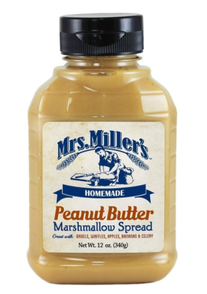 Mrs. Miller's Peanut Butter Marshmallow Spread 12 oz