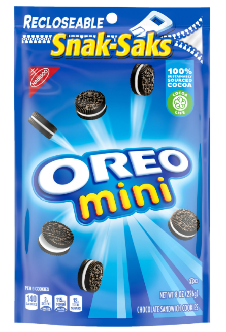 Nabisco Oreo Mini Snak-Saks 8oz