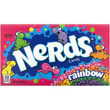 Nerds Rainbow Theater Box Candy 5 oz