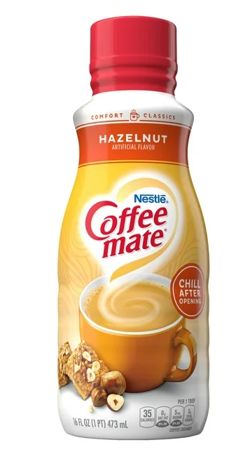 Nestle Coffee Mate Hazelnut Coffee Creamer Liquid 16 fl oz