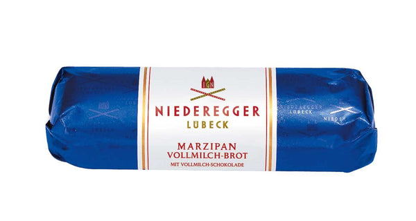 Niederegger Marzipan Loaf Covered In Milk Chocolate 4.4 Oz