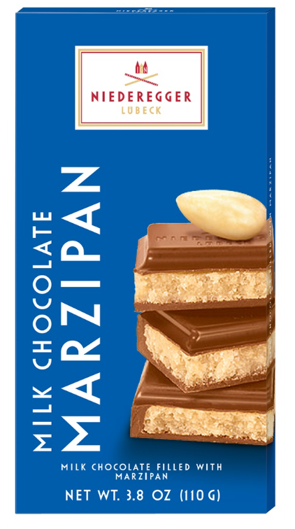 Niederegger Marzipan Milk Chocolate Bar 3.8 oz