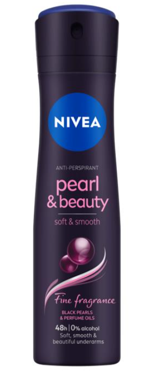 Nivea Black Pearl & Beauty Women Deodorant 150 ml