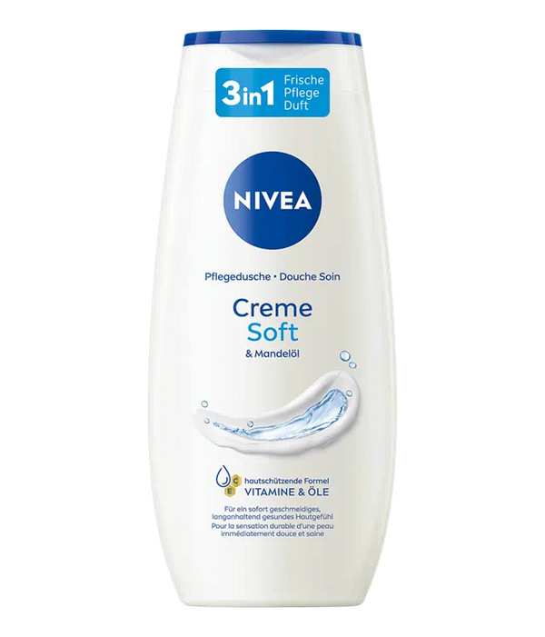 Nivea Cream & Almond Oil Soft Care Shower 250ml