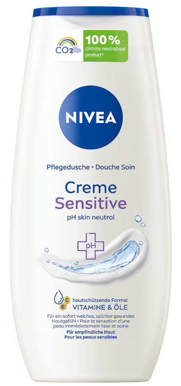 Nivea Creme Sensitive Shower Gel 250 ml