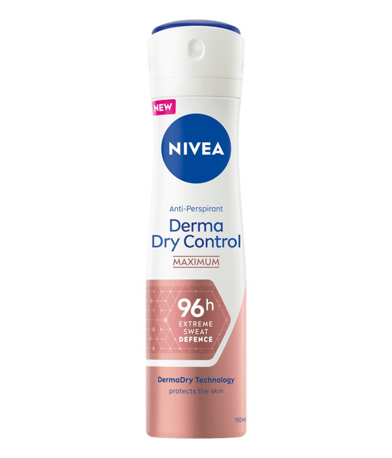 Nivea Derma Dry Control Maximum Women Deodorant 150 ml