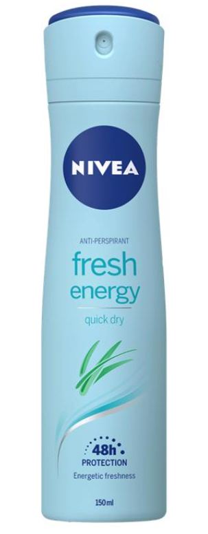 Nivea Energy Fresh Women Deodorant 150 ml