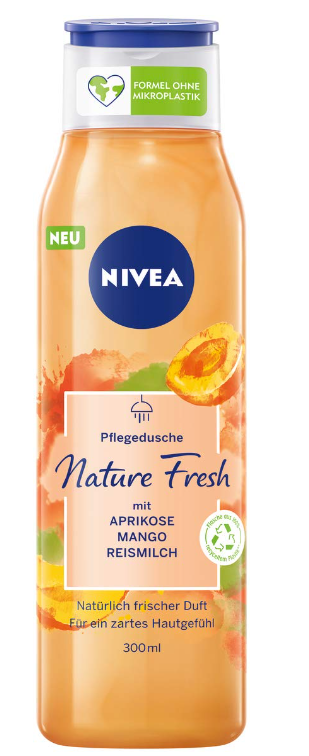Nivea Fresh Blends Apricot, Mango & Rice Milk Shower Gel 300 Ml