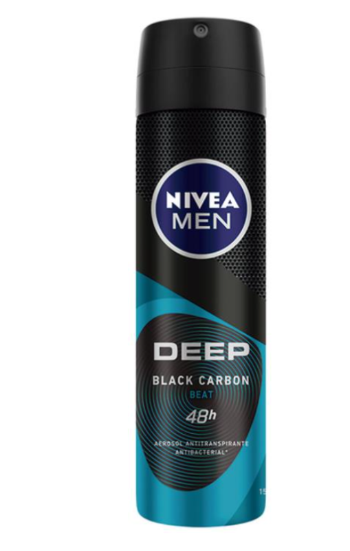 Nivea Men Deep Beat Antiperspirant Spray For Men 150 ml