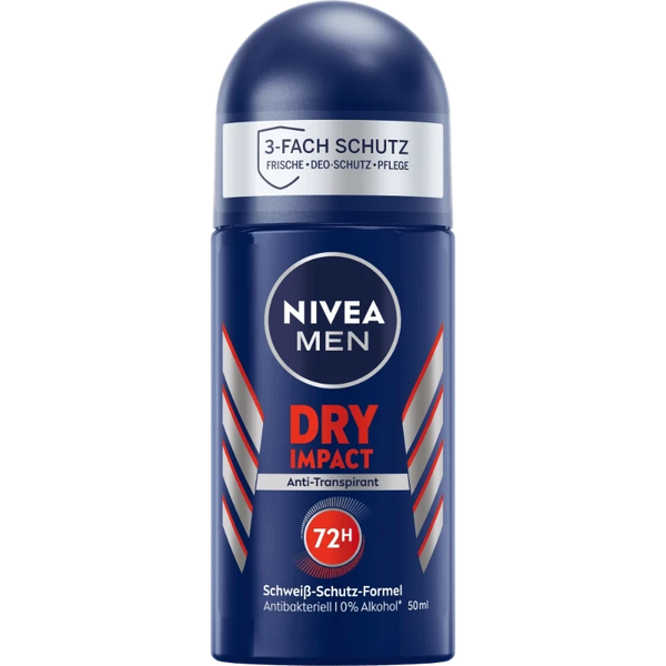 Nivea Men Dry Impact Roll-On Deodorant 50 ml