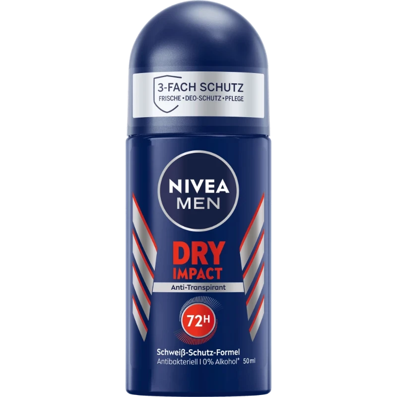 Nivea Men Dry Impact Roll-On Deodorant 50 ml