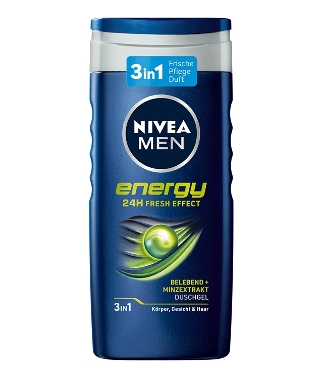 Nivea Men Energy Shower Gel 250 ml