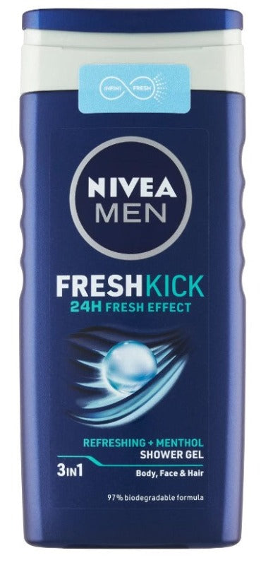 Nivea Men Fresh Kick Shower Gel 250 ml