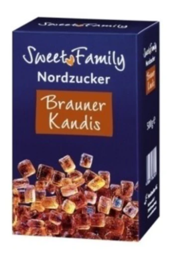 Nordzucker Brauner Kandis (Brown Sugar Candy) 500 g