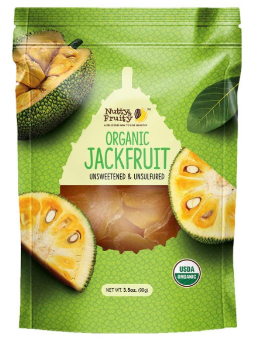 Nutty & Fruity Organic Jackfruit 3.5 oz