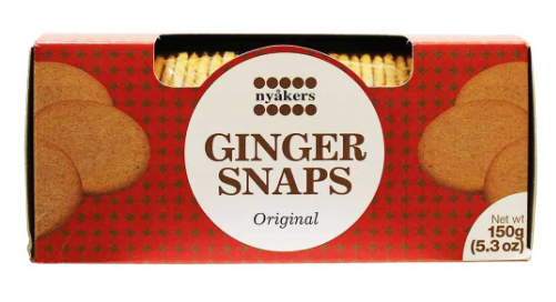 Nyakers Gingerbread Snaps Original Cookies 150 g
