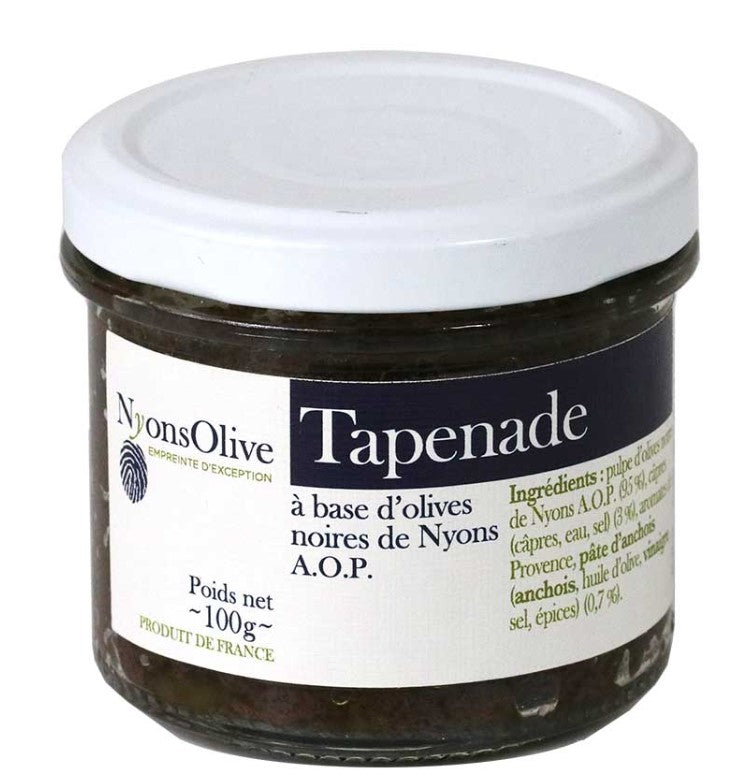 Nyonsolive Nyons Black Olive Tapenade AOP 100g