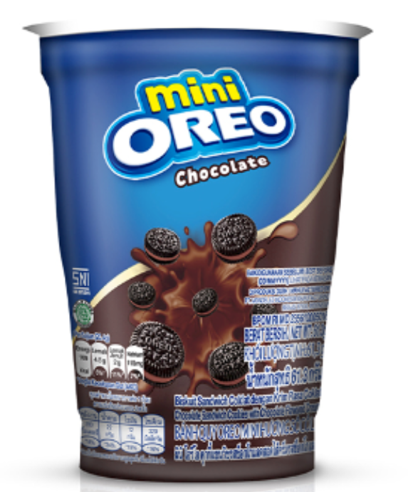 Oreo Mini Cups Chocolate Cookies 61g