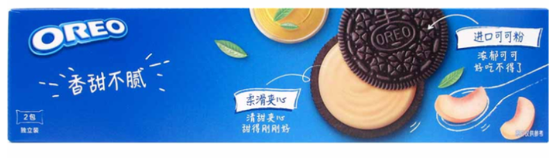 Oreo Thin Crunchy Biscuit White Peach Oolong 95 g