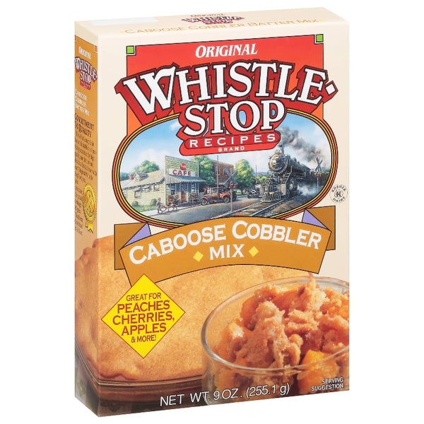 Original Whistle Stop Caboose Cobbler Mix 9 oz