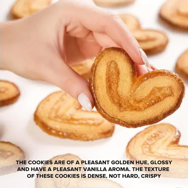 Palmiers Butter Cookies 200g by Rudca food - 5