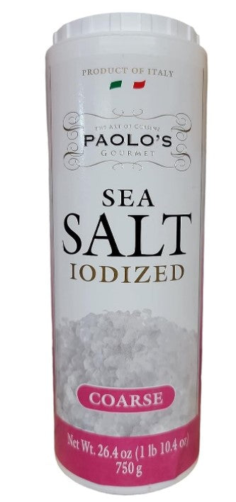 Paolo's Coarse Sea Salt 750g