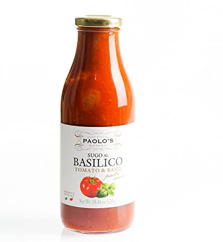 Paolo's Sauce tomate basilic 18,34 oz