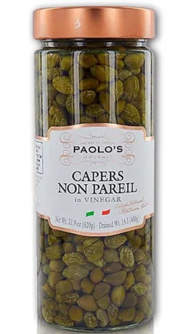 Paolo's Capers Non Pareil in Vinegar 14.1oz