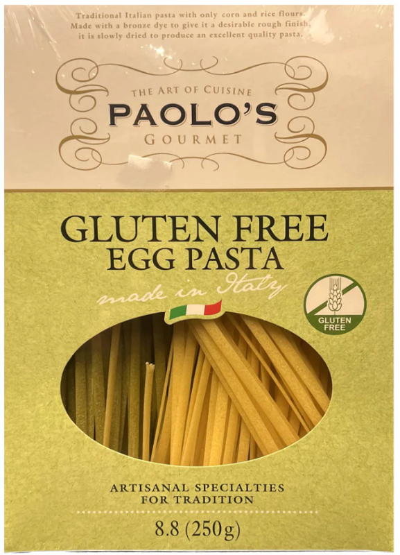 Paolo's Fettuccine Pagila & Fieno with Spinach Gluten Free 8.8 oz