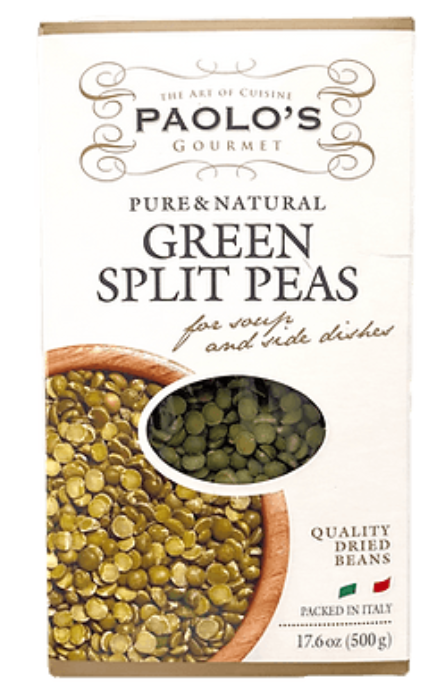 Paolo’s Green Split Peas 17.6 oz